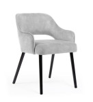 Valgomojo kėdė Wood Garden Mercy Plus, pilka