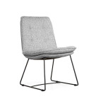 Valgomojo kėdė Wood Garden Sofi, pilka