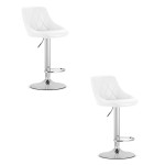 2-ių dalių baro kėdžių komplektas Leobert Kast, baltas