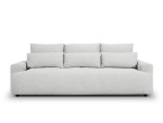 Sofa-lova Cosmopolitan Design Leeds 4, sidabrinė