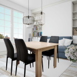 Stalas Adan, 120x80x75 cm, Sonoma Oak