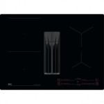 Įmontuojama indukcinė kaitlentė su gartraukiu viename AEG TCH74B01FB