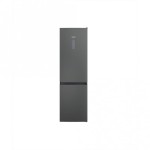 203 cm aukščio No Frost juodos/sidabro spalvos šaldytuvas Hotpoint HAFC9 TO32SK