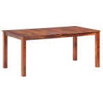 Valgomojo stalas, 180x90x76cm, medienos masyvas
