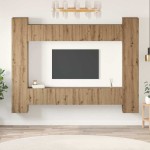 TV spintelių komplektas 10 pcs artisano ąžuolo
