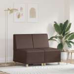 Sofa Kėdė 2 pcs Ruda 55 x 74 x 82 cm Dirbtinė oda