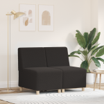 Sofa Kėdė 2 pcs Tamsiai pilka 55 x 74 x 82 cm