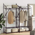 Atvira spinta Paprastas 2 pcs 78 x 36 x 158 cm