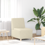 Sofa Kėdė Kreminė 55 x 74 x 82 cm Dirbtinė oda
