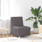 Sofa Kėdė Pilka 55 x 74 x 82 cm Dirbtinė oda
