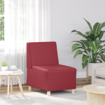 Sofa Kėdė Vyno raudonumo 55 x 74 x 82 cm Dirbtinė oda