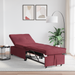 Sofa lova Raudona audinys