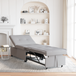 vidaXL 3-in-1 Sofa Lova Šviesiai Pilka