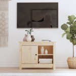 vidaXL Televizoriaus spintelė, 70x36,5x52cm, pušies medienos masyvas