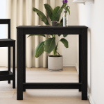 vidaXL Baro stalas Juodos ąžuolo 102x50x103,5 cm Iš inžinerinio medžio