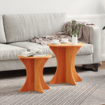 Kavos staliukas 2 pcs Ruda 46 x 46 x 47 cm