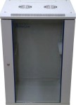 EXTRALINK 18U 600X600 ant sienos montuojama spintelė pilka