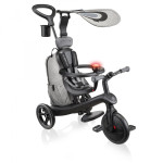 Daugiafunkcinis triratukas Globber Explorer Trike 4in1, pilkas, 633-120