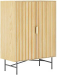 Spintelė BASSEL 80x40xH110cm, 3D melaminas