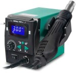 Litavimo stotelė Hotair Yihua 959D-II su ventiliatoriumi užpakalyje - 700W