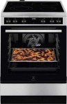 Whirlpool 60 cm pločio ner.plieno spalvos el.keraminė viryklė Electrolux LKR66021MX