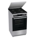 Viryklė Gorenje Cooker | GK5C42SH | Hob type Gas | Oven type Electric | Pilkas | Plotis 50 cm | Gylis 59.4 cm | 70 L
