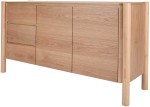 Indaujinė spintelė GARDENIA 143x43xA80,5cm, ąžuolo spalvos