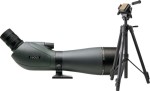 Žiūronai Focus Optics „Focus Viewmaster 20-60x80“ optikos rinkinys su „Velbon VM638“
