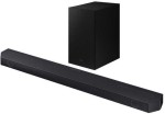 Namų kino sistema Garso juosta Samsung HW-C460G/ZG su žemųjų dažnių garsiakalbiu, juoda / pažeista pakuotė