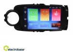 Automagnetola Green Cell Radijo ir GPS navigacija, skirta „Toyota Yaris III 2011–2019 Android“