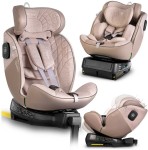 Nukido Aero Line automobilinė kėdutė, smėlio spalvos, 0-36 kg, ISOFIX