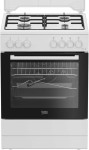 Viryklė BEKO Gas Cooker FBST62110DW, Plotis 60 cm