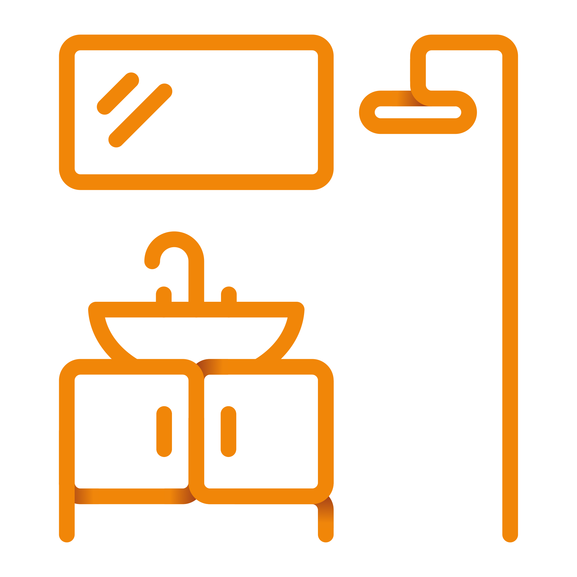 Vonios kambario baldai